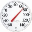 Acurite 12.5  Dia Plastic Dial Indoor & Outdoor Thermometer Hot on Sale