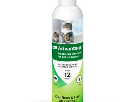 Advantage Cat Flea & Tick Shampoo for Kittens & Adult Cats Online