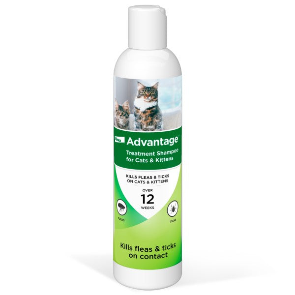 Advantage Cat Flea & Tick Shampoo for Kittens & Adult Cats Online