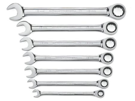 Apex Ratcheting Combination Metric Wrench Set on Sale