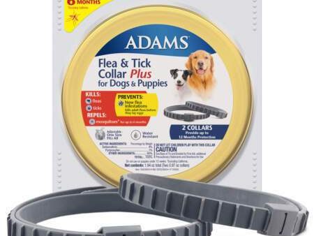 Adams™ Flea & Tick Collar Plus for Dogs & Puppies Cheap