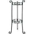 2 TIER PLANT STAND WITH TRAYS For Sale