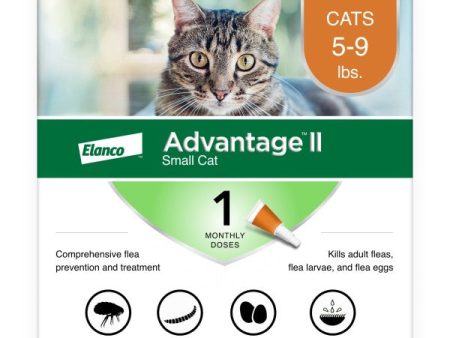 Advantage II Small Cat Vet-Recommended Flea Treatment & Prevention Online now