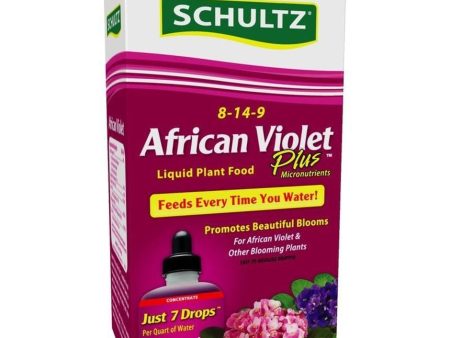 AFRICAN VIOLET PLUS LIQUID PLANT FOOD Online now