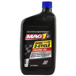 Marine Engine Oil, 2-Cycle, 1-Qt. Supply