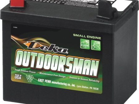 Deka Outdoorsman 12-Volt Lawn & Garden 300 CCA Small Engine Battery, Left Front Positive Terminal Cheap