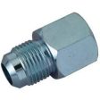 Adapter, Steel, 5 8-In. O.D. Flare 15 16 -16 x 1 2-In. Female Iron Pipe Hot on Sale