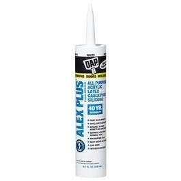 Alex Plus Acrylic Latex Caulk, White, 10.1-oz. Sale