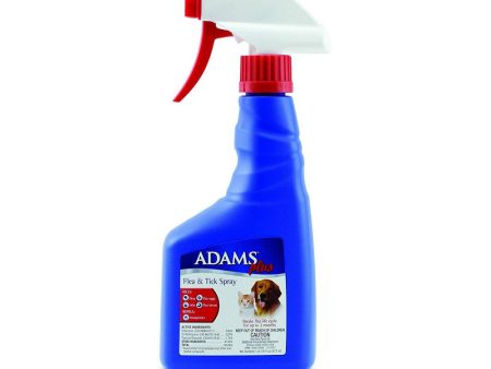 Adams Plus Spot On Flea & Tick Spray for Cats & Dogs Supply