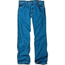 5-Pocket Jeans, Stonewash Denim, Relaxed Fit, Men s 30 x 32-In. Cheap