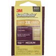 3M SandBlaster Bare Surfaces 2-1 2 In. x 3-3 4 In. x 1 In. 150 Grit Medium Sanding Sponge Online now