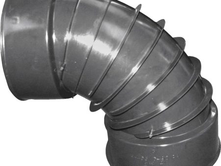 Advanced Basement 4 In. 90 deg Plastic Corrugated Elbow on Sale