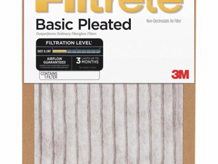 3M Filtrete 20 In. x 30 In. x 1 In. Basic Pleated 250 MPR Furnace Filter Online Hot Sale