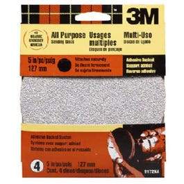 5-Pk., 5-In. Fine-Grit All-Purpose Power Sanding Disc Supply