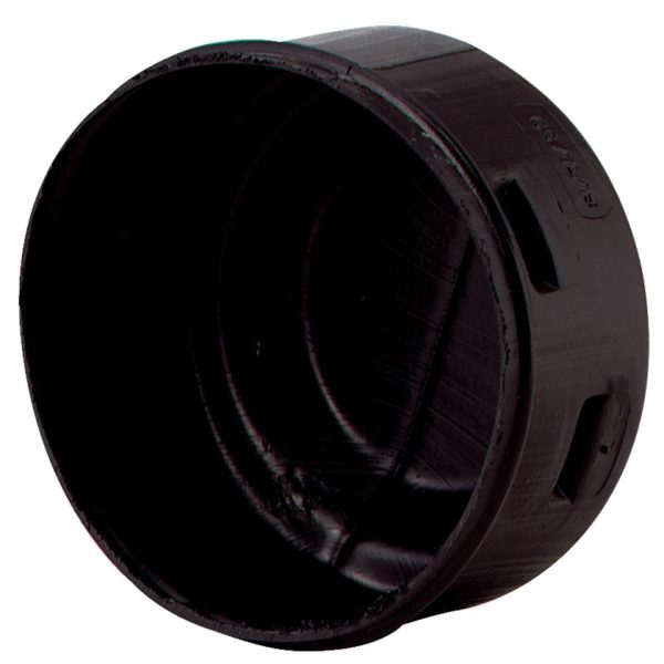 Advanced Basement 4 In. Plastic End Cap Cheap